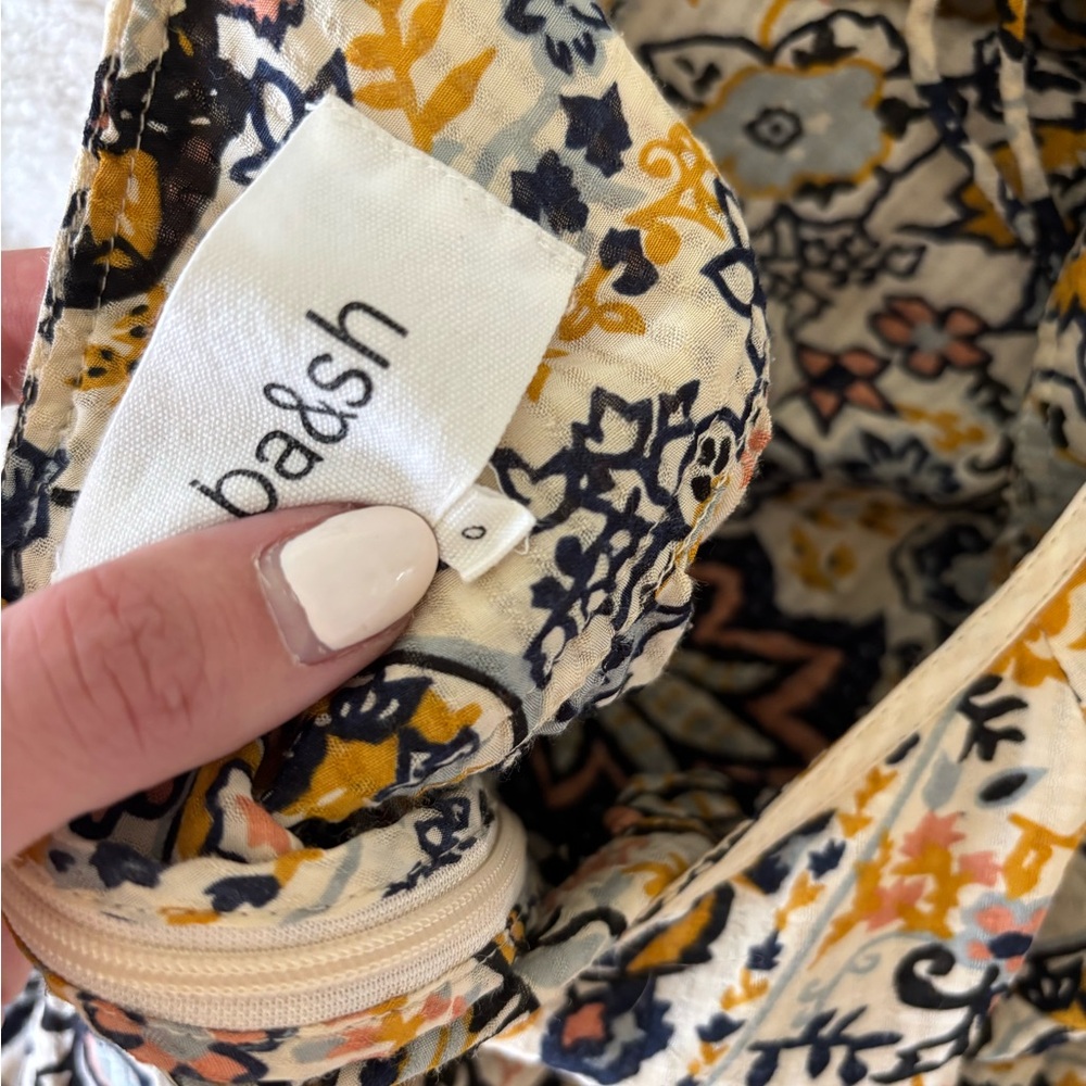 BA&SH Baloma Paisley Print Cutout Dress - Picture 6 of 6
